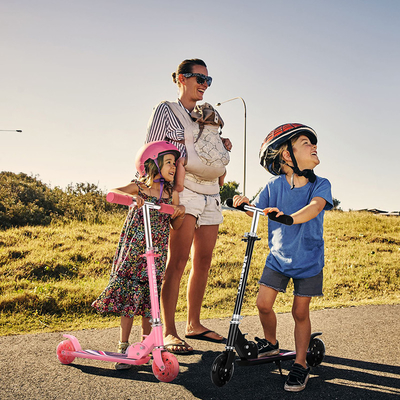 Adjustable Children Folding Kick Scooters Max Load 50KG